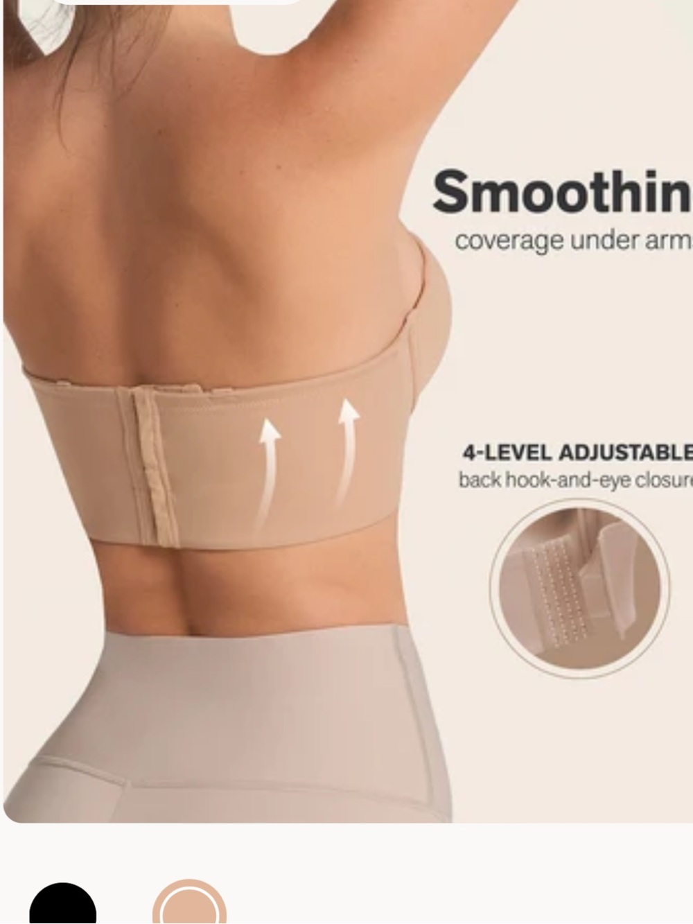 Strapless Contouring Bra Adjustable. Size 34C NWT Padded Uplifting